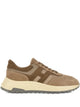 Hogan Hyperlight Sneakers In Suede And Fabric