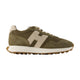 Hogan H601 Allacciato H Patch Sneakers -  - Leather - Green
