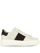 Hogan White Black Leather Sneakers