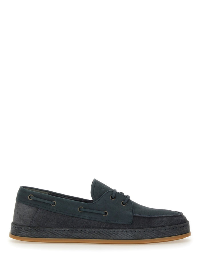 Hogan Leather Flat Shoes