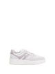 Hogan H630 Sneaker With Pink Glitter