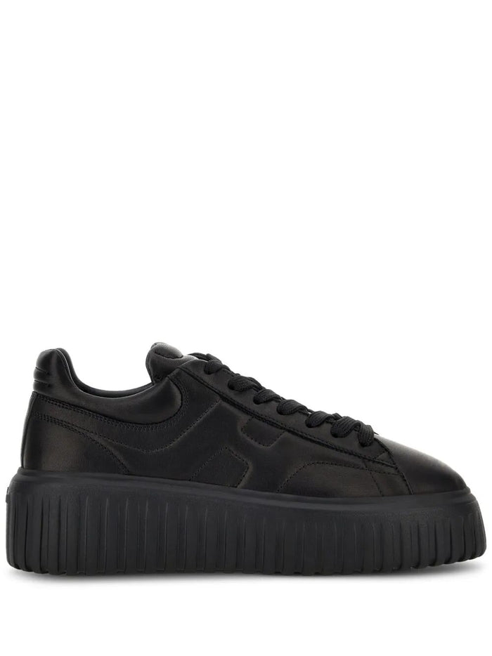 Hogan Black Nappa Sneakers