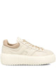 Hogan Hogan H-Stripes Smooth Leather Sneakers