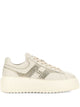 Hogan H-Stripes Leather Sneakers
