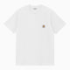 Carhartt Wip  White S/S Pocket T-Shirt