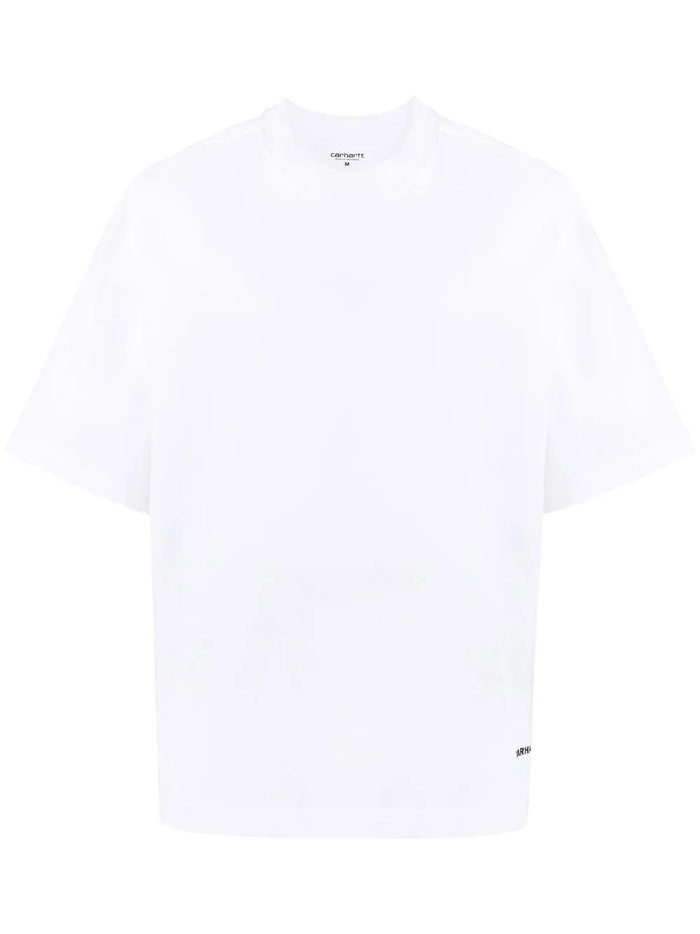 Carhartt Wip Short Sleeves "Script" Organic Cotton T-Shirt