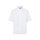 Carhartt Wip White Cotton Short Sleeves Braxton Shirt