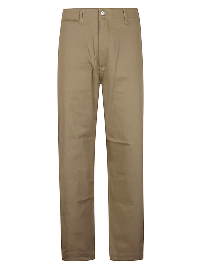 Edwin Cotton Wide-Leg Trousers