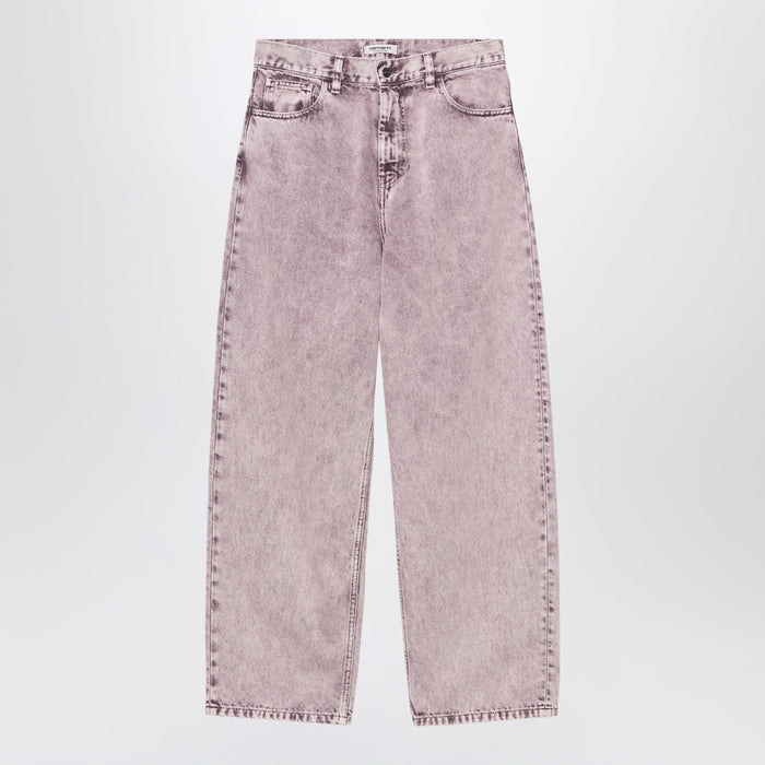 Carhartt Wip Brandon Jeans In Cozy Purple/Chalk Wash Denim