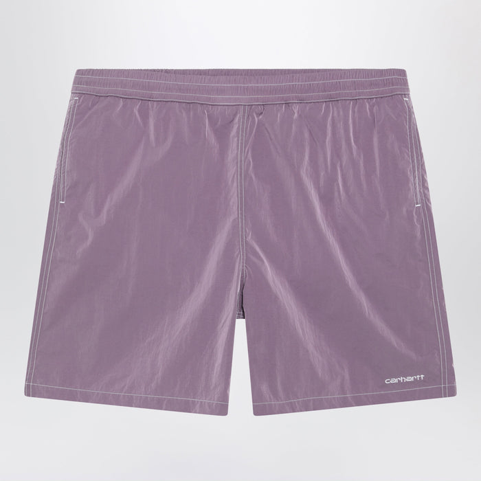 Carhartt Wip Canby Swim Trunks In Nylon Taffeta Purple