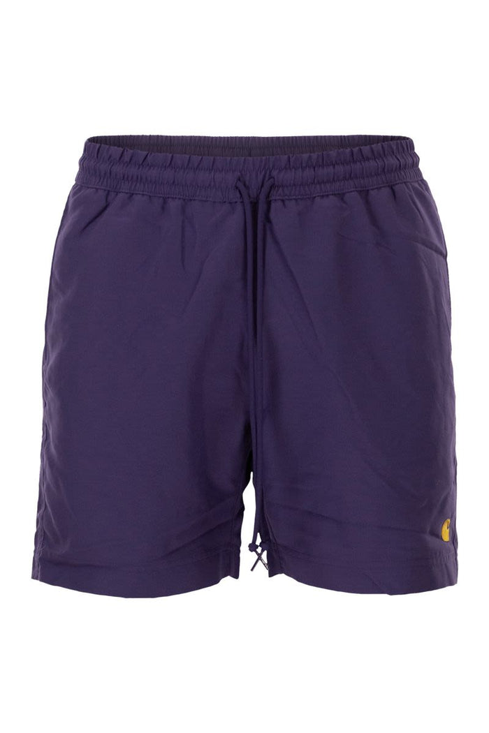 Carhartt Wip Beach Shorts With Logo