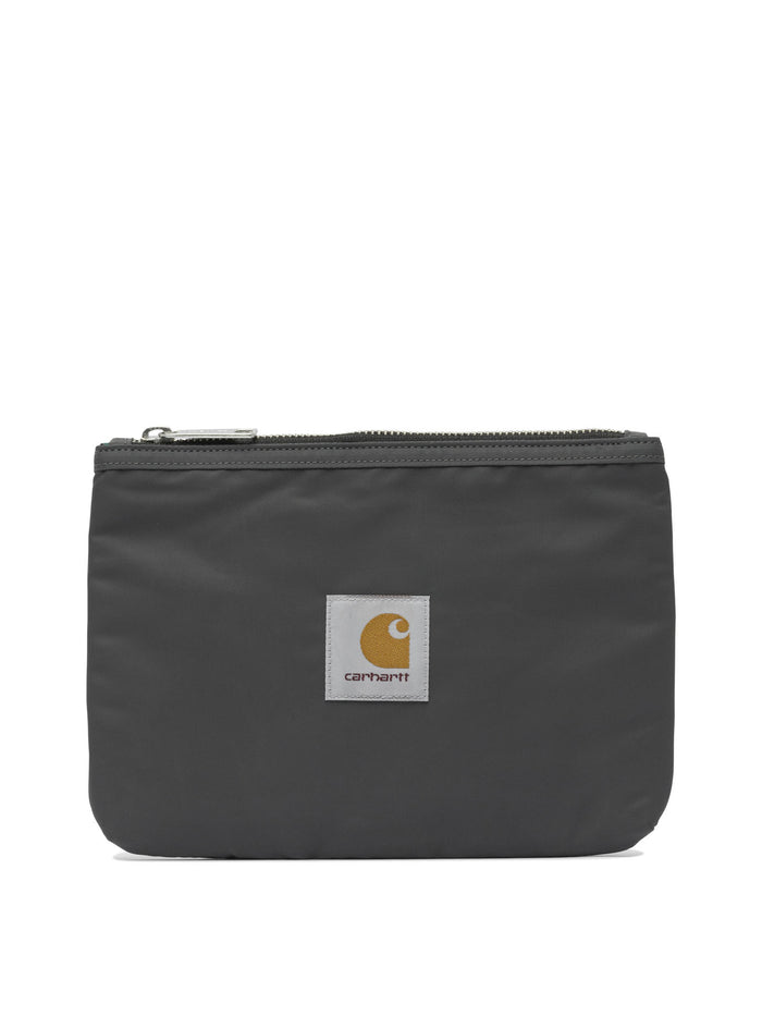 Carhartt Wip Grey Nylon Wallet