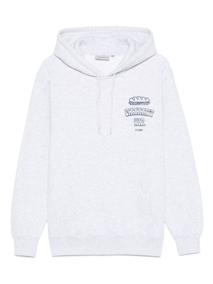Carhartt Wip Logo Cotton Hoodie