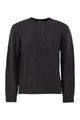 Carhartt Wip Mélange Crew Neck Knit With Embroidered Logo