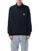 Carhartt Wip Carhartt Wip Black Cotton Polo Sweatshirt