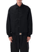 Carhartt Wip Black Canvas Wool-Blend Ray Jacket