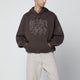 Carhartt Wip Hackwork Hoodie In Vitola/Glassy Pink