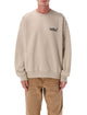 Carhartt Wip Black Wiptopia Sweatshirt With Carhartt Wip Graphic Print