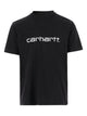 Carhartt Wip Short Sleeves "Script" Organic Cotton T-Shirt