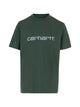 Carhartt Wip Short Sleeves "Script" Organic Cotton T-Shirt
