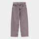 Carhartt Wip  Brandon Pant Trousers In Black/Hydrangea