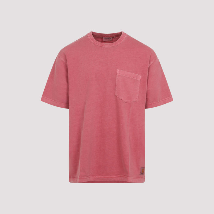 Carhartt Wip Red S/S Torion Pocket Cotton T-Shirt