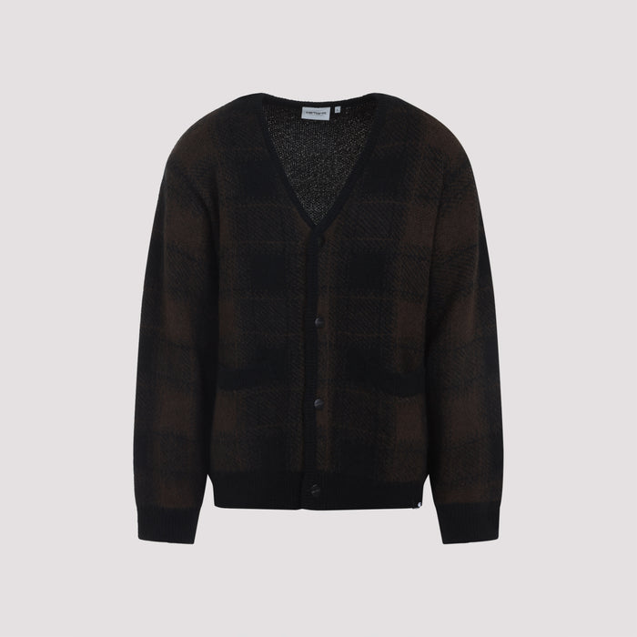 Carhartt Wip Black Everson Alpaca Cardigan