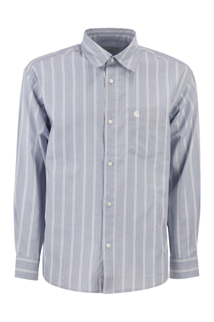 Carhartt Wip Striped Cotton Shirt