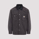 Carhartt Wip Black Mitch Shirt Cotton Jacket
