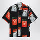Carhartt Wip Sean Hamilton Shortsleeve Printed Viscose Shirt In Black
