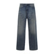 Carhartt Wip Blue Aaron Cotton Jeans