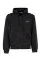 Carhartt Wip Zip-Up Hooded Sweatshirt With Paint Effect Print