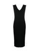 Moncler Knit Logo Midi Dress