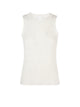 Eleventy White Tank Top