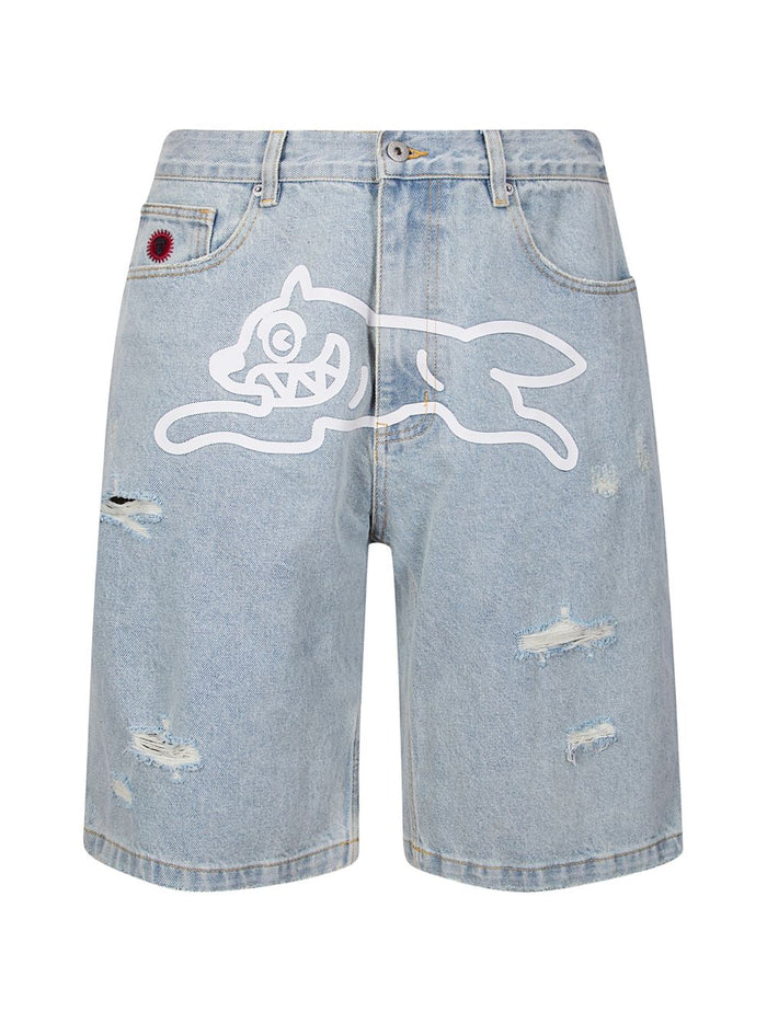 Billionaire Boys Club Running Dog Denim Shorts
