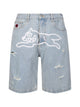 Billionaire Boys Club Running Dog Denim Shorts