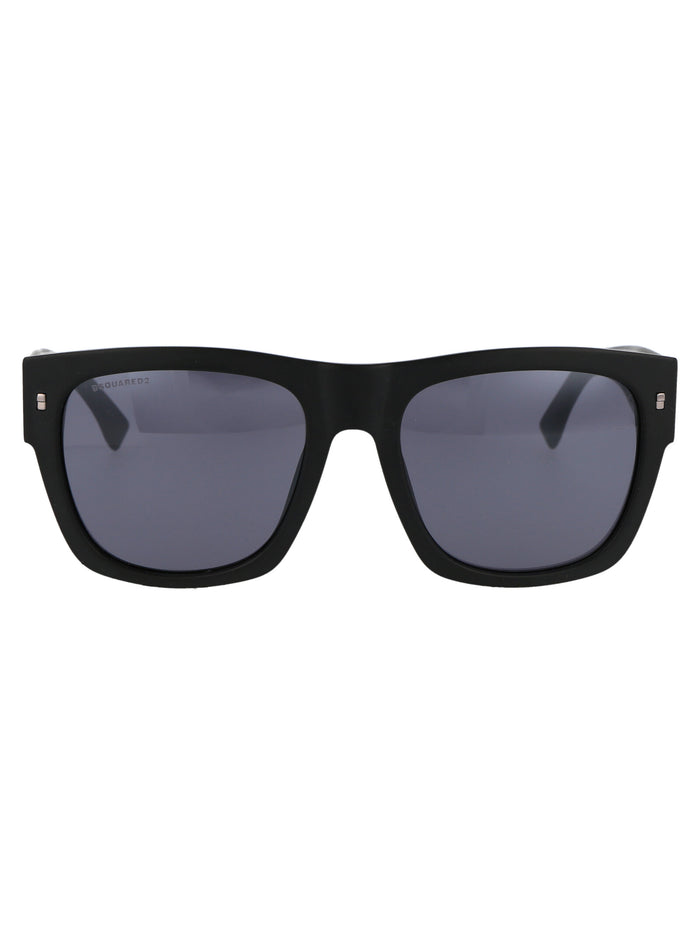 Dsquared2 Matte Black Acetate Sunglasses