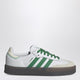 Adidas Originals  Sambae White/Green Sneaker