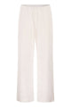 Mc2 Saint Barth Wide-Leg Broderie Anglaise Cotton Trousers