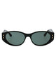 Isabel Marant Green Acetate Sunglasses