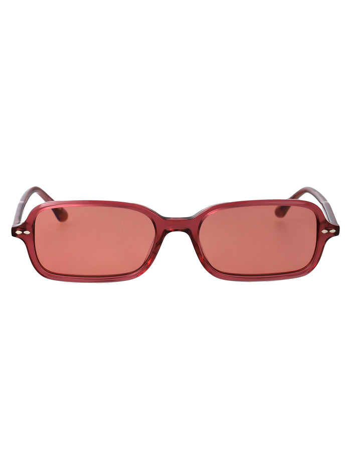 Isabel Marant Red Acetate Sunglasses