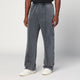 Represent Faded Black Cotton Jogger Pants