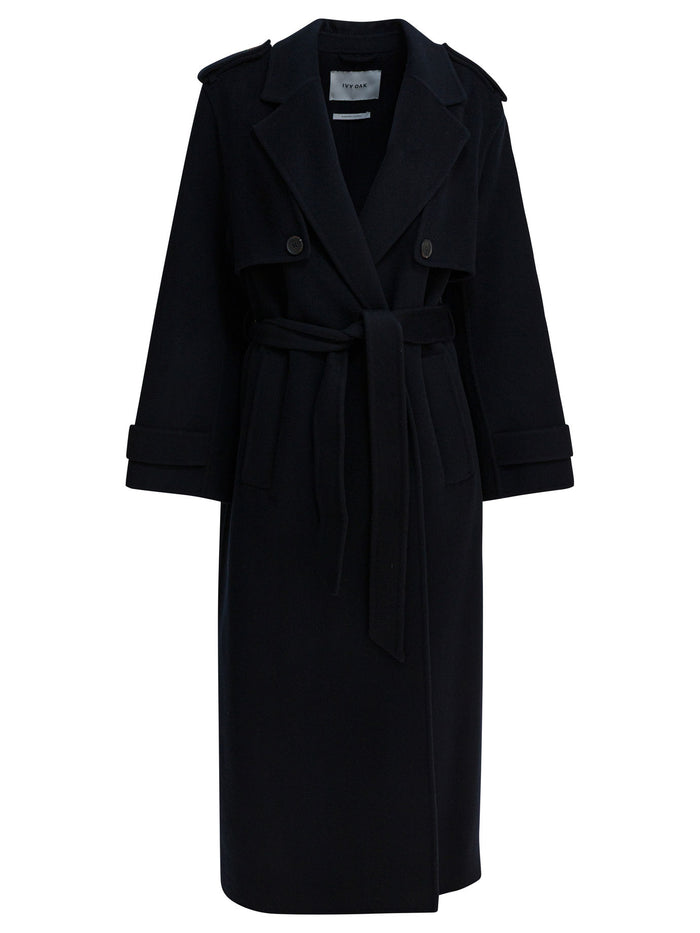 Ivy Oak Blue Wool Jacket