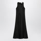 Loulou De Saison Abito Iraka In Twill Di Seta Nero