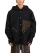 Rick Owens Giacca Tour Hoodie Black Brown Black