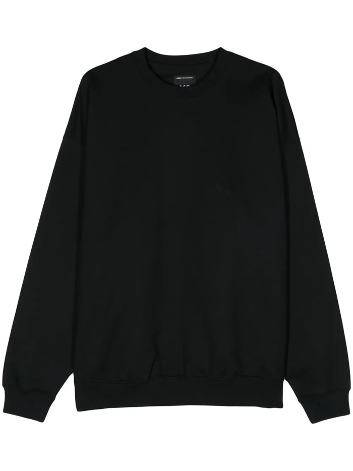 Y-3 Logo Cotton Sweatshirt