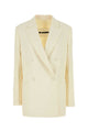 Jil Sander Cream Wool Blazer