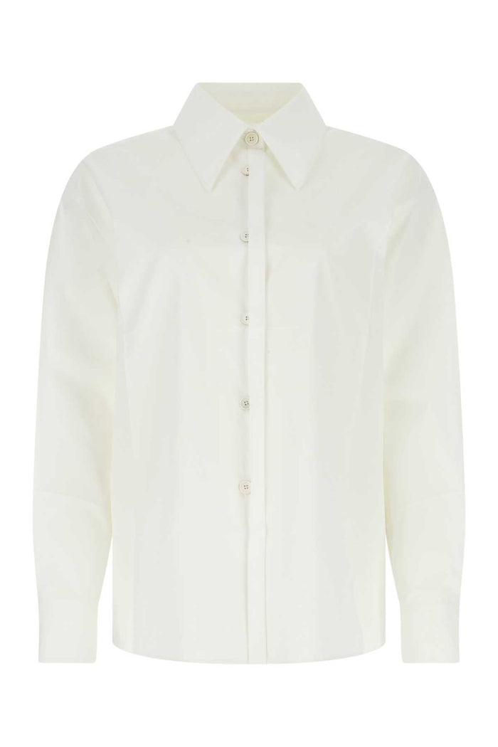 Jil Sander White Poplin Oversize Shirt