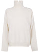 Jil Sander High Neck Long Sleeves "Padded Details" Jumper