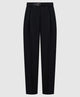 Jil Sander Long Relaxed Wide Leg Pleated Pant